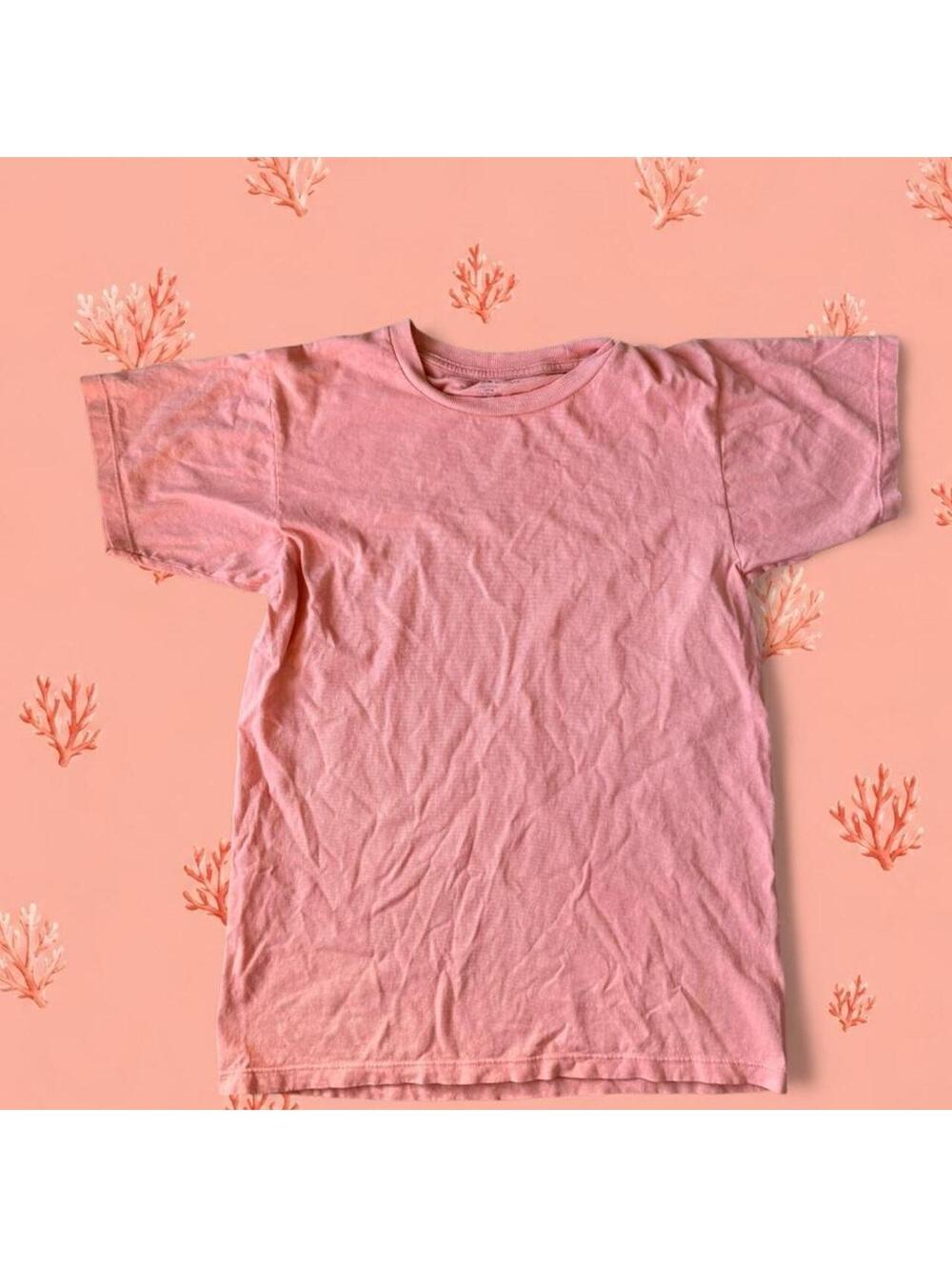 Brandy Melville coral Chloe tshirt